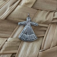 Image 3 of Made to order Corn dolly pendant 