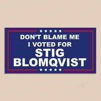 STIG BLOMQVIST STICKER