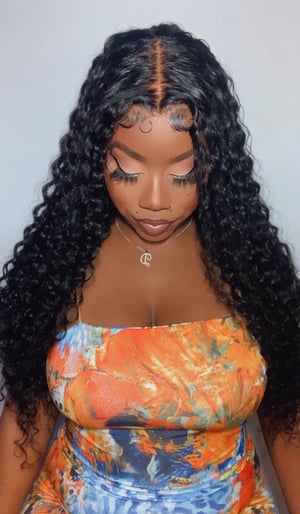 Image of Water Wave 6”x4.5” Closure Wig in 24”