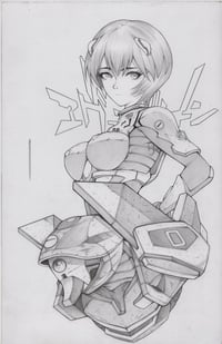 PIN UP #1 ORIGINAL ART SIGNED
