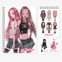Image 1 of Ultimate Girlz Sketchbook Bundle! 