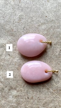 Image 1 of Amulettes pierres sacrées grande opales roses 