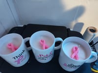 Image 2 of Breast Cancer Awareness Traditional and Wickless Candles