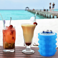 Flexible ice cube cup