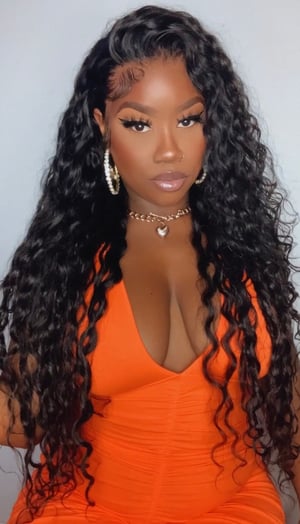 Image of Deep Wave 13”x4” Lace Front Wig in 26”