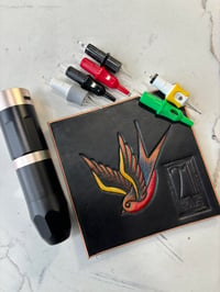 Image 1 of The Leather Tattoo Machine Cartridge Set 