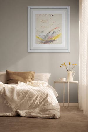 Image of Cy Twombly - Solar Barge of Sesostris, Fine Art Giclee Print, Abstract Poster