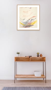 Image 4 of Cy Twombly - Solar Barge of Sesostris, Fine Art Giclee Print, Abstract Poster