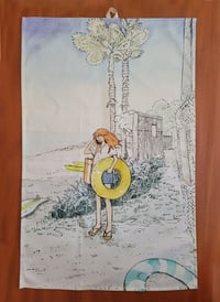 Image 2 of Beach Day - Tea Towel