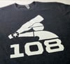 The Original 108 Logo Tee (Charcoal)