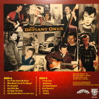 Image 2 of THE DEFIANT ONES -  Savage Songs From The Teen Age Jungle (LP) Black