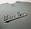 The Original Wave Sux Logo Tee (Dark Heather Grey)