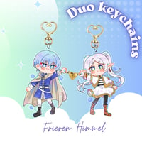 Frieren Duo keychains