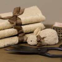 Image 1 of Viscose for wee friends ~ Stone 9" x 14"