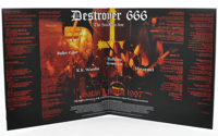 Image 2 of DESTROYER 666 - UNCHAIN THE WOLVES (GATEFOLD 12"LP (CLEAR VINYL)