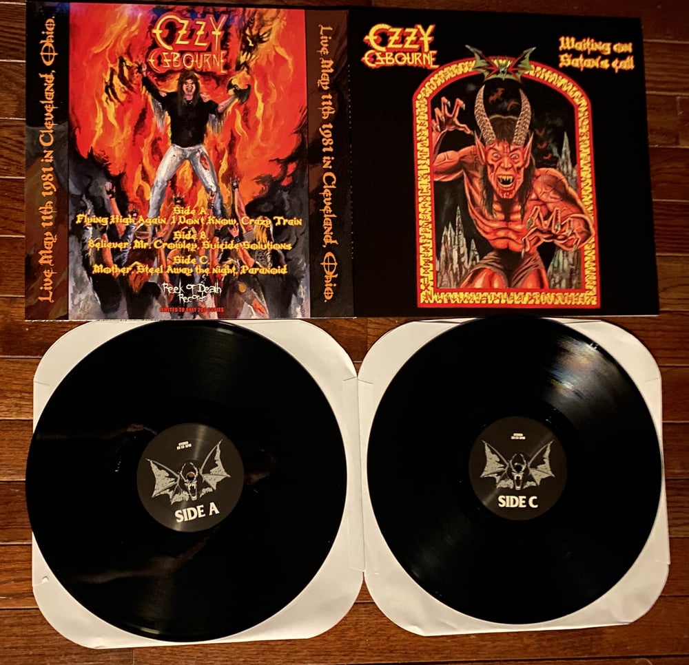OZZY OZBOURNE - WAITING FOR SATANS CALL (DOUBLE LP)