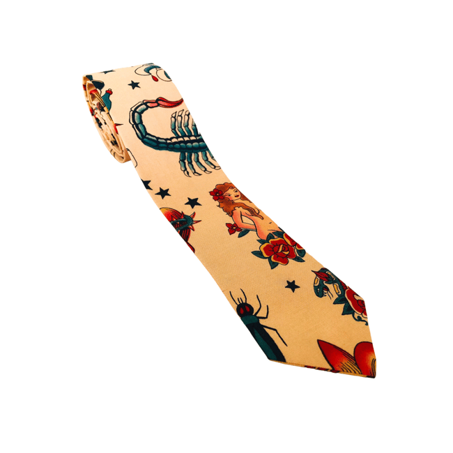 Tattoo Necktie