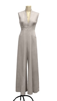 Image 1 of Augustus Blackwell Jumpsuit Stone Twill