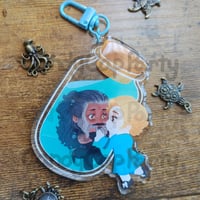 Image 1 of Gay Pirates 3.5 Double Epoxy Acrylic Charm