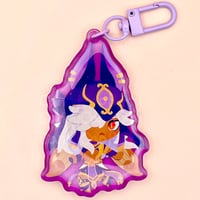 Image 2 of Doggy Boys Colorful Acrylic Charms- Genshin Impact