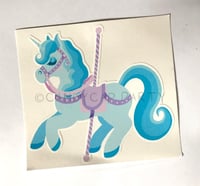 Image 2 of Mythical Unicorn Carousel (Wave 1) 3.5'' Stickers