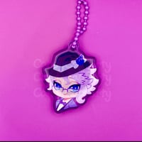 Image 4 of Twisted Wonderland Chibi Bust Acrylic Charms