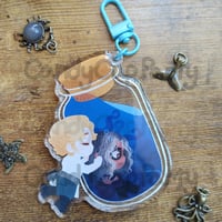 Image 4 of Gay Pirates 3.5 Double Epoxy Acrylic Charm