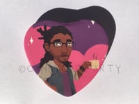 Image 3 of Dream Daddy Heart Buttons