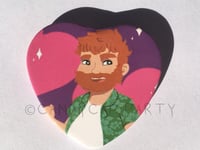 Image 4 of Dream Daddy Heart Buttons