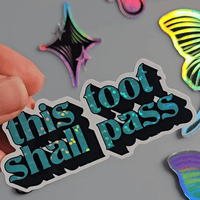Image 2 of this toot shall pass | sticker