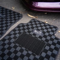 Image 4 of Dark Grey Checker Floor Mats