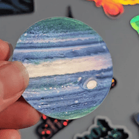 Image 2 of Infrared Jupiter | sticker