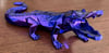 Richard Orlinski Croco Spirit Purple Edition Sculpture Crocodile Violet