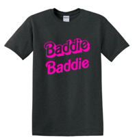 Image 1 of BADDIE BADDIE GRAPHIC T-SHIRT