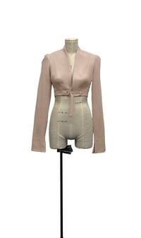 Image 1 of Selinda Jacket Blush Linen
