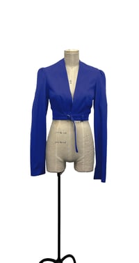 Image 1 of Selinda Jacket Cobalt Linen