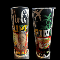 Image 4 of Jamaican Theme - Girls' Trip Tumblers