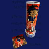 Image 4 of  Gucci Inspired Skinny Tumblers w/Personality