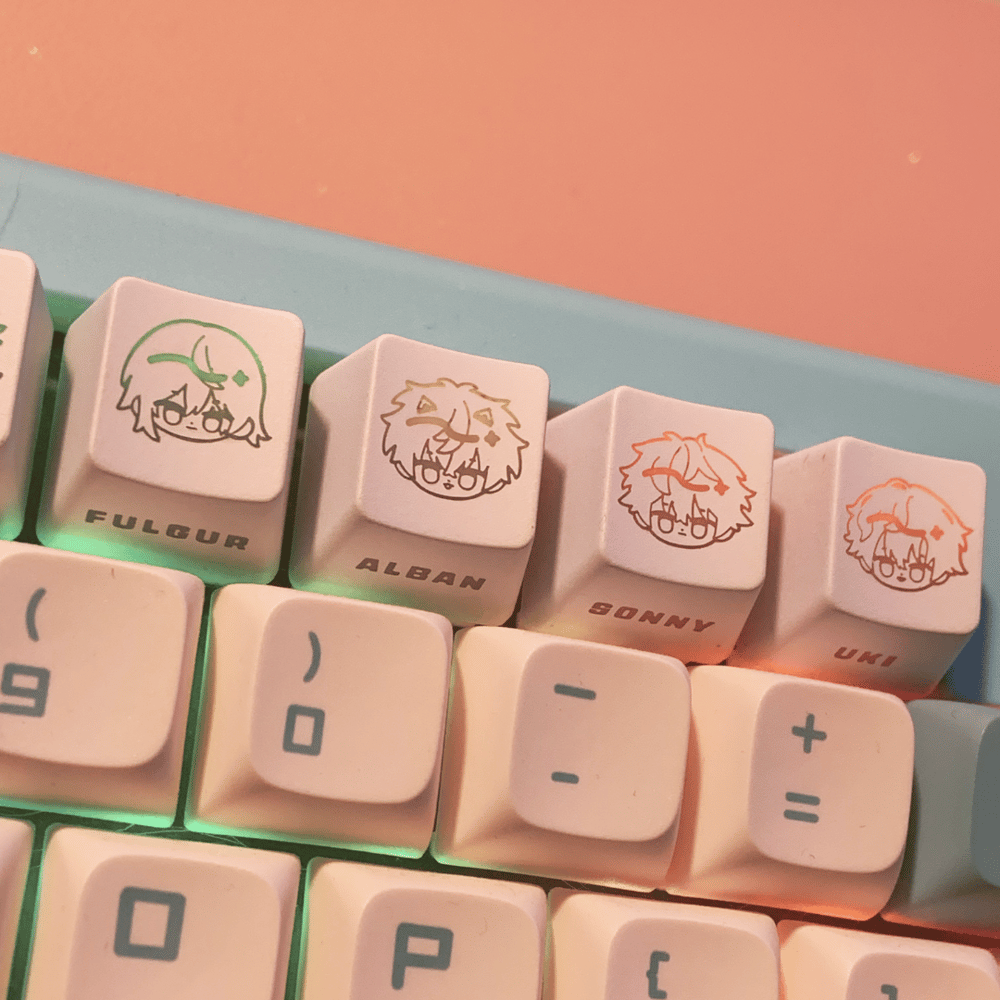 Nijisanji Keycaps