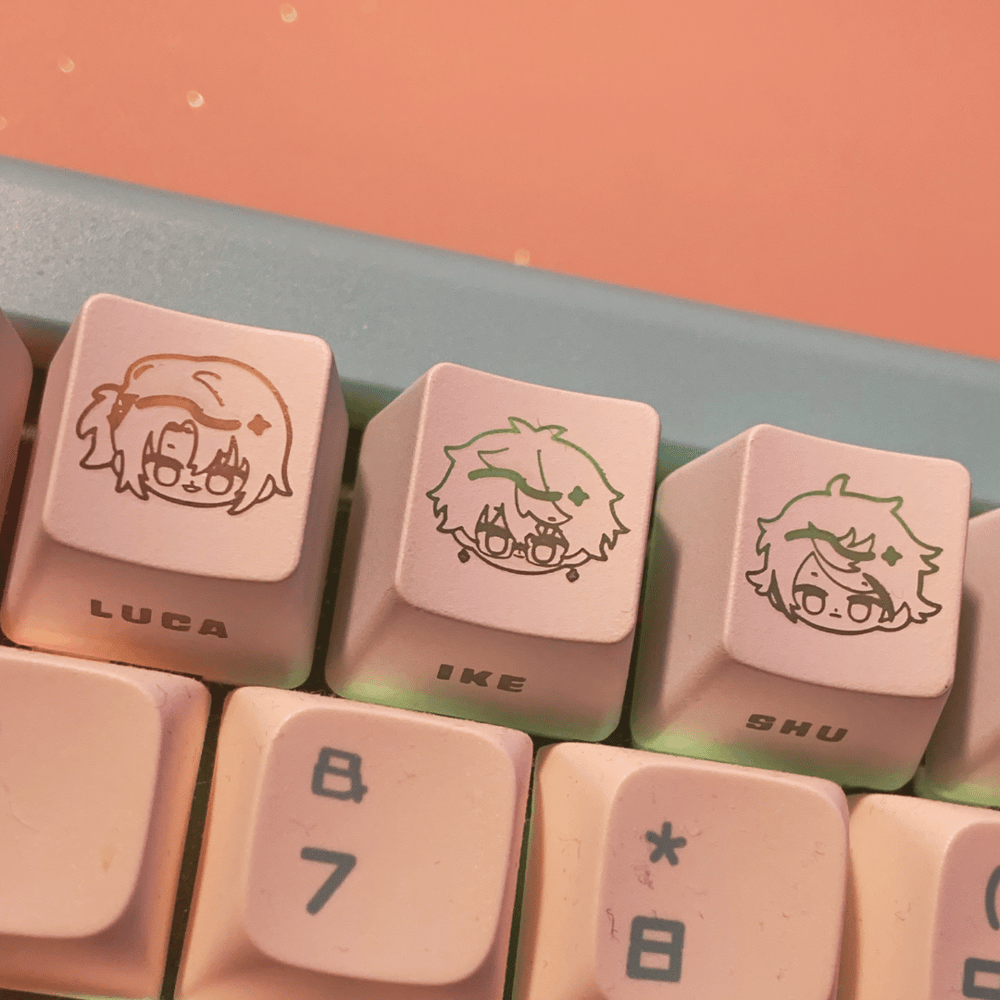 Nijisanji Keycaps