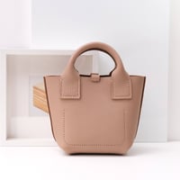 Image 3 of One-off Pudgy Blush Hand-held Tote low