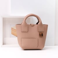 Image 1 of One-off Pudgy Blush Hand-held Tote low