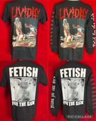 Image of Officially Licensed Lividity "Fetish For the Sick" Cover Art Short And Long Sleeves Shirts!