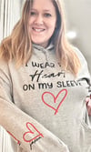 I wear my heart on my sleeve hoodie