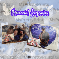 Image 2 of Memorial Jigsaw Puzzles;In Loving Memory Remembrance Gift, Custom Jigsaw Puzzle, Photo Memorial Keep