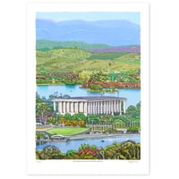 Image 1 of The National Library from Mount Pleasant digital print