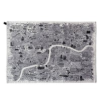 Image 5 of Culture Map Of London Tea Towel
