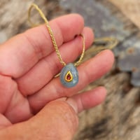 Image 2 of Inlaid Aqua Pebble