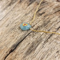 Image 3 of Inlaid Aqua Pebble