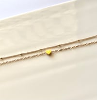 Image 5 of Layered Tiny Heart Anklet 